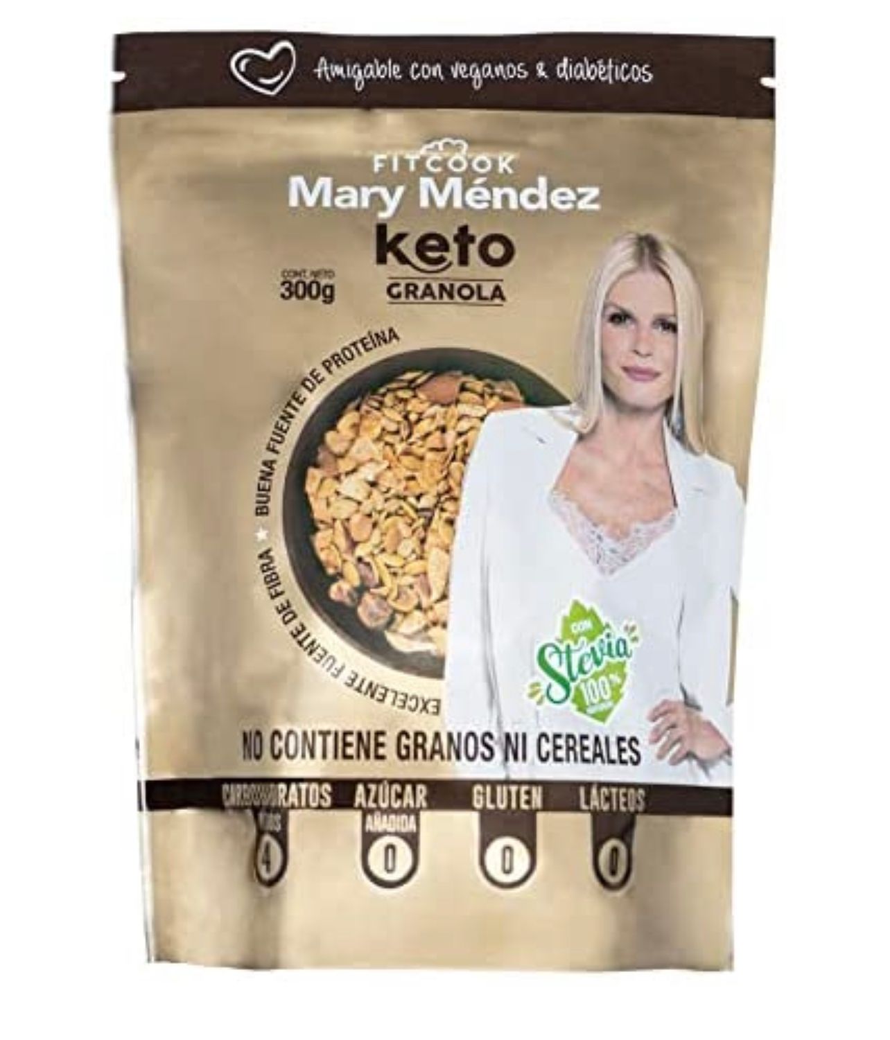 Fitcook Healthy Gourmet Granola. Gluten Free, Keto Friendly No added Sugar
